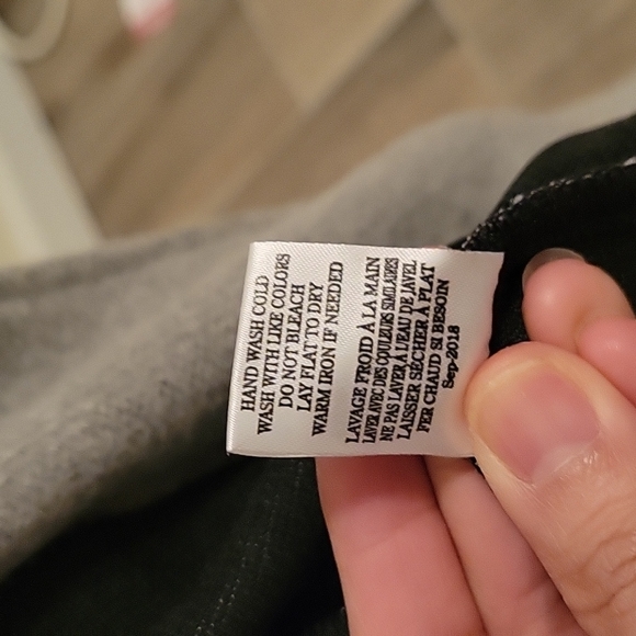 Others Follow Bomber Biker Fleece Gray Jacket - Picture 5 of 6